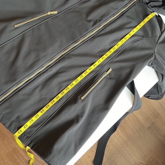 Black Michael Kors lined fall jacket - Picture 9 of 11